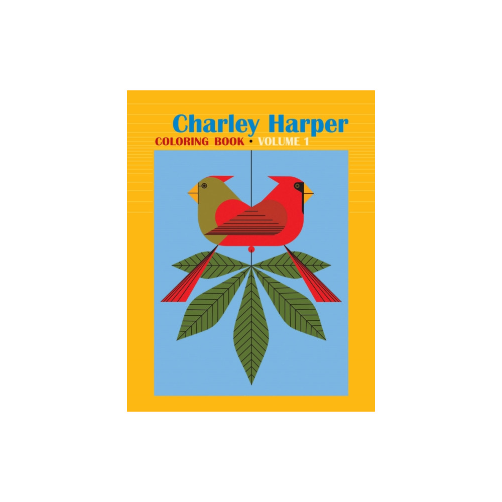Produktbild för Charley Harper Volume I Colouring Book (häftad, eng)