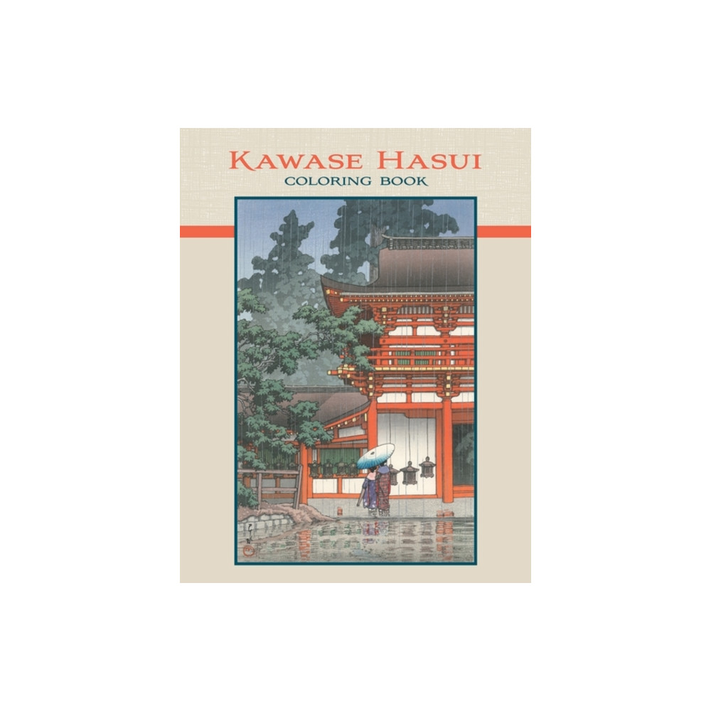 Produktbild för Kawase Hasui Colouring Book (häftad, eng)