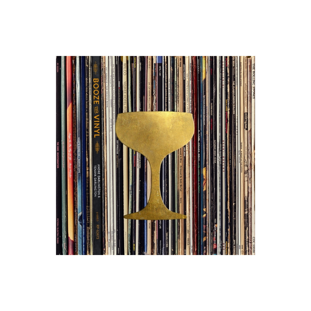 Produktbild för Booze & Vinyl (inbunden, eng)