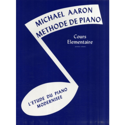 ALFRED PUBLISHING CO.(UK)LTD MICHAEL AARON PIANO COURSE BK1 FRENCH (häftad, eng)