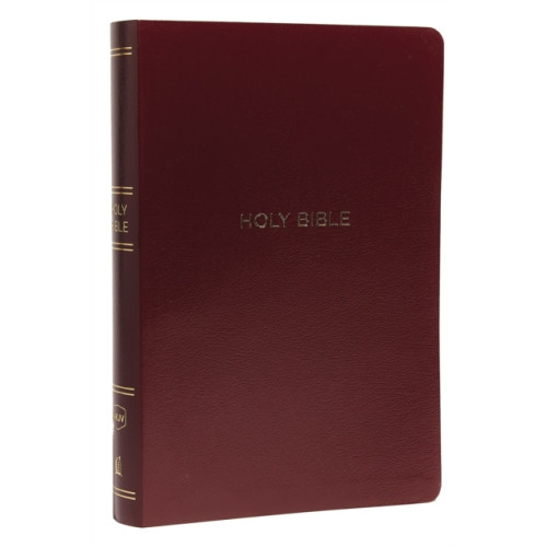 Thomas nelson publishers NKJV Holy Bible, Giant Print Center-Column Reference Bible, Burgundy Leather-look, 72,000+ Cross References, Red Letter, Comfort Print: New King James Version (häftad, eng)