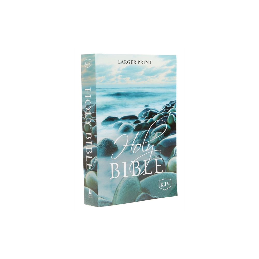 Produktbild för KJV, Holy Bible, Larger Print, Paperback, Comfort Print (häftad, eng)