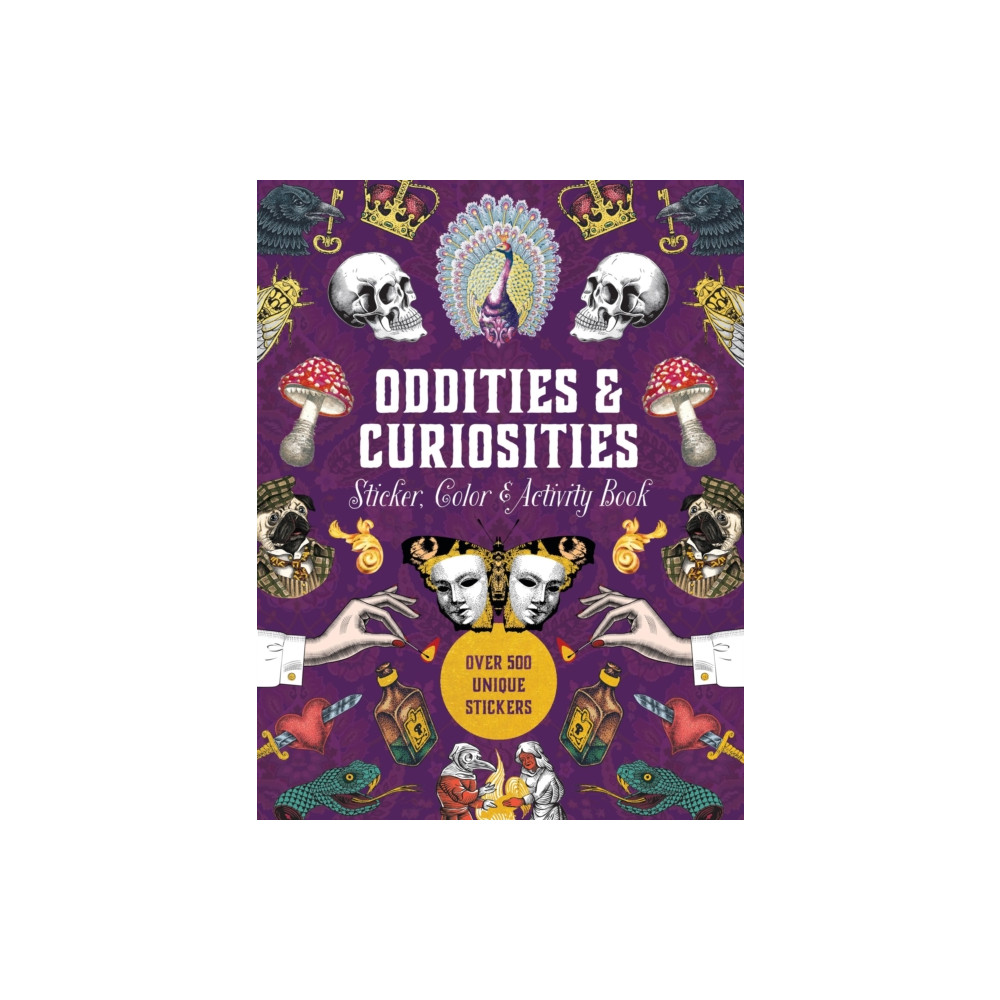 Produktbild för Oddities & Curiosities Sticker, Color & Activity Book (inbunden, eng)