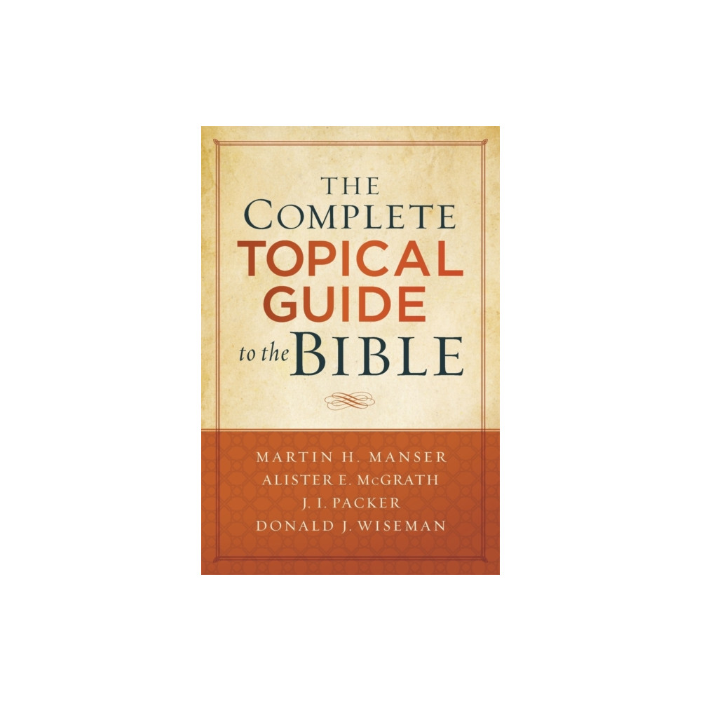 Produktbild för The Complete Topical Guide to the Bible (häftad, eng)