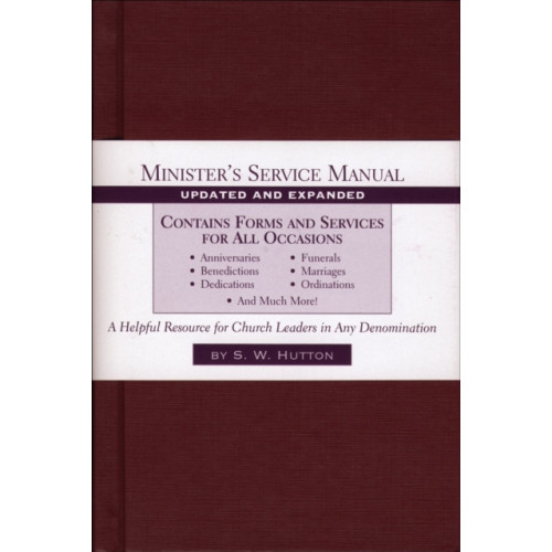 Baker publishing group Minister`s Service Manual (inbunden, eng)