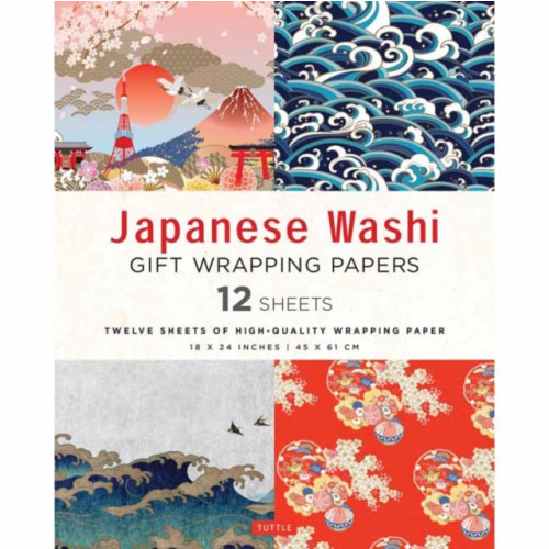 Tuttle Publishing Japanese Washi Gift Wrapping Papers - 12 Sheets (häftad, eng)