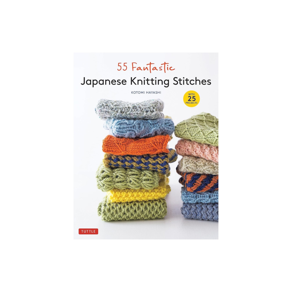 Produktbild för 55 Fantastic Japanese Knitting Stitches (inbunden, eng)