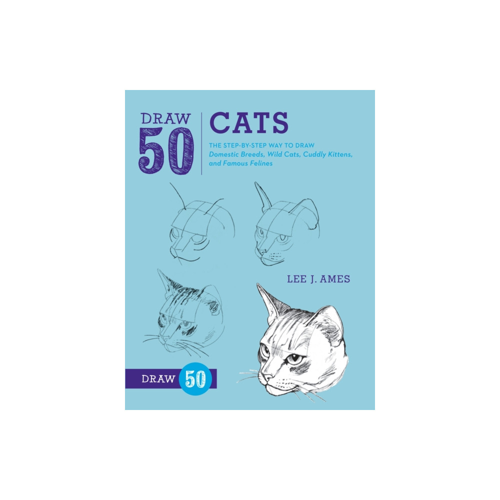 Produktbild för Draw 50 Cats (häftad, eng)