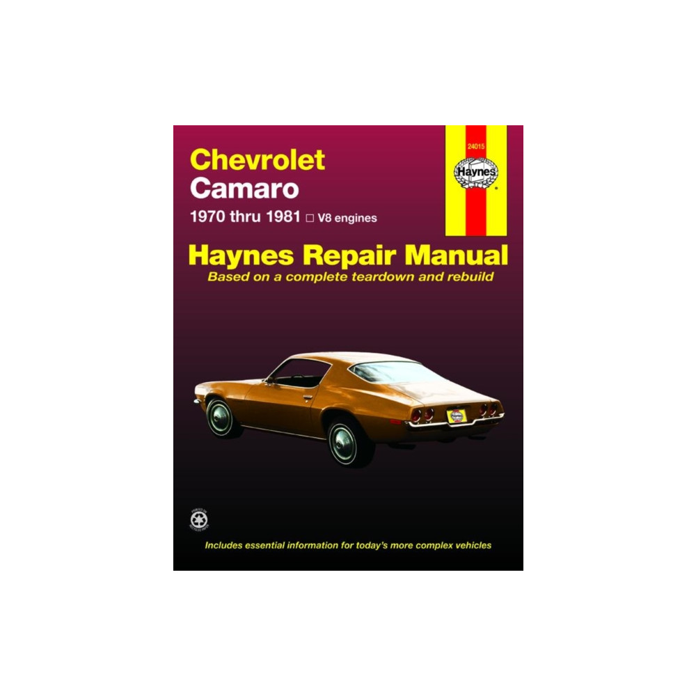 Produktbild för Chevrolet Camaro (70 - 81) (häftad, eng)