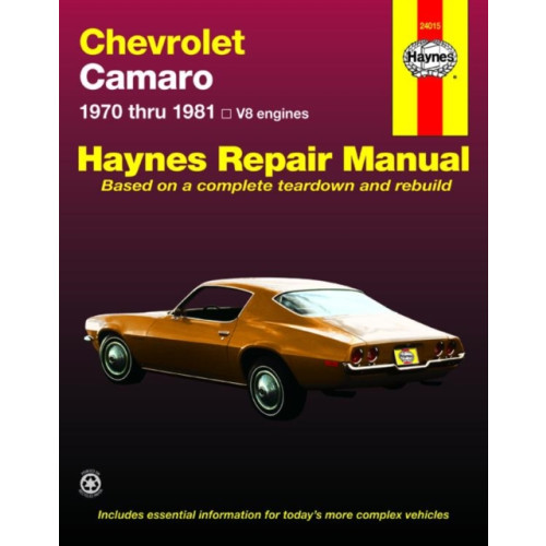 Haynes Publishing Group Chevrolet Camaro (70 - 81) (häftad, eng)