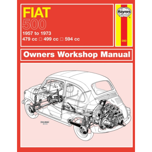 Haynes Publishing Group Fiat 500 (57 - 73) Haynes Repair Manual (häftad)