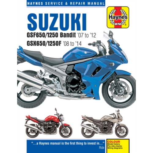 Haynes Publishing Group Suzuki GSF650/1250 Bandit & GSX650/1250F (07-14) Haynes Repair Manual (häftad)