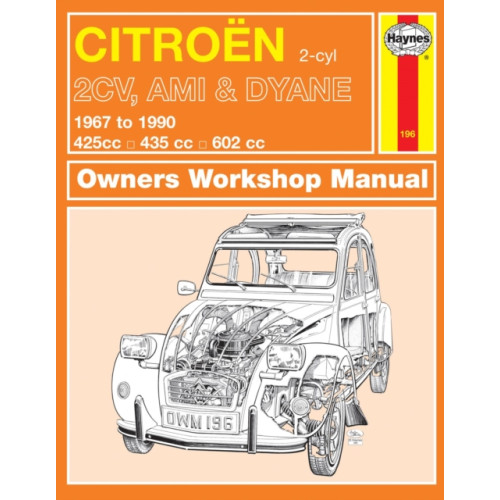 Haynes Publishing Group Citroen 2CV, Ami & Dyane (67 - 90) Haynes Repair Manual (häftad)