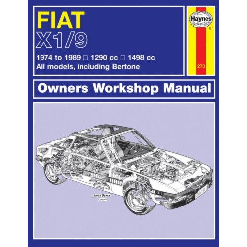 Haynes Publishing Group Fiat X1/9 (74 - 89) Haynes Repair Manual (häftad)