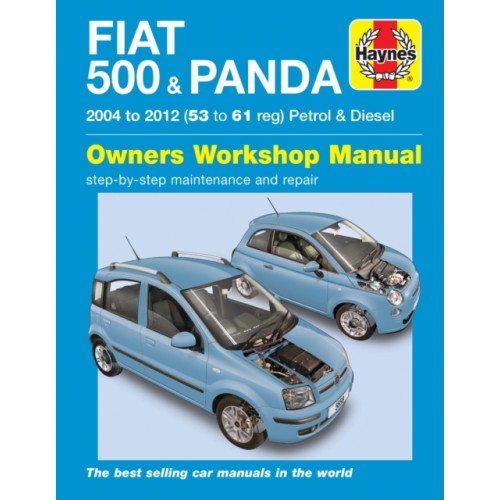 Haynes Publishing Group Fiat 500 & Panda (04 - 12) Haynes Repair Manual (häftad, eng)