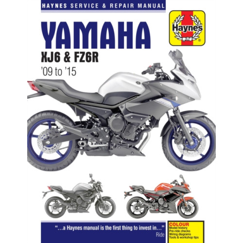Haynes Publishing Group Yamaha XJ6 & FZ6R (2009-2015) Haynes Repair Manual (häftad, eng)