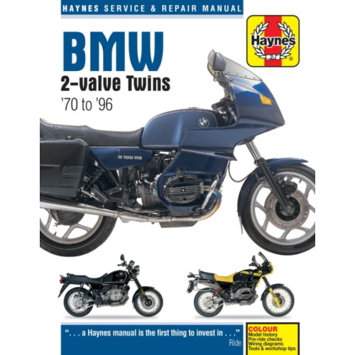Haynes Publishing Group BMW 2-valve twins (70-96) Haynes Repair Manual (häftad, eng)