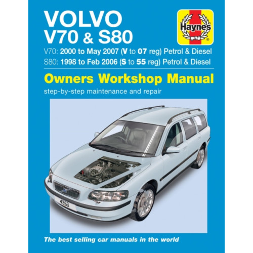 Haynes Publishing Group Volvo V70 / S80 Petrol & Diesel (98 - 07) Haynes Repair Manual (häftad, eng)