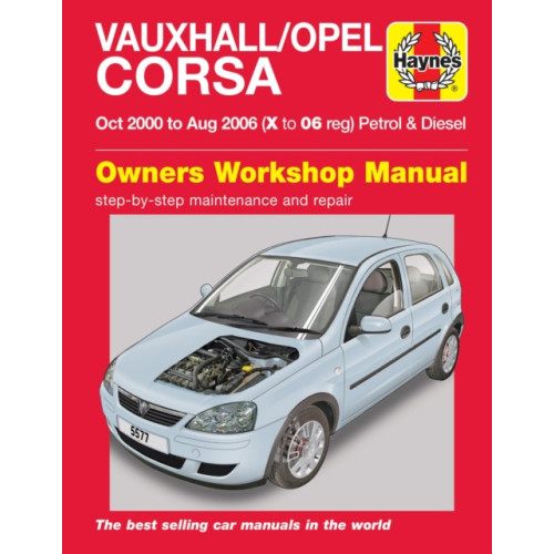Haynes Publishing Group Vauxhall/Opel Corsa Petrol & Diesel (Oct 00 - Aug 06) Haynes Repair Manual (häftad, eng)