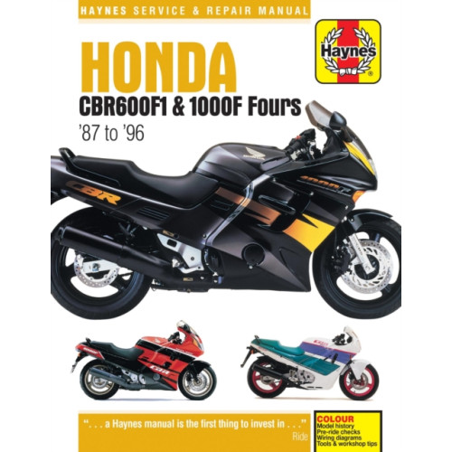 Haynes Publishing Group Honda CBR600F1 (87 -96) (häftad, eng)