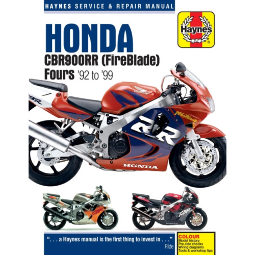 Haynes Publishing Group Honda CBR900RR FireBlade (92 - 99) Haynes Repair Manual (häftad, eng)