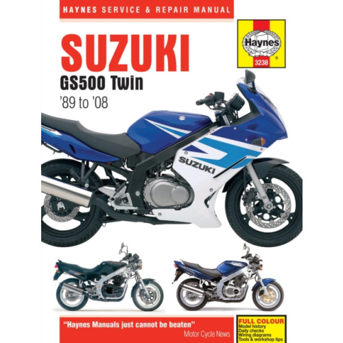 Haynes Publishing Group Suzuki GS500 Twin (89 - 08) Haynes Repair Manual (häftad, eng)