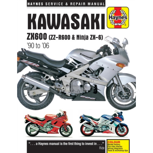 Haynes Publishing Group Kawasaki ZX600 (ZZ-R600 & Ninja ZX6) (90 - 06) (häftad, eng)