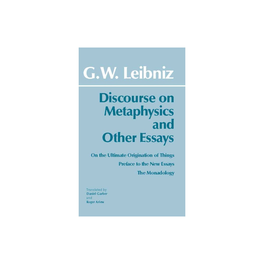 Produktbild för Discourse on Metaphysics and Other Essays (häftad, eng)