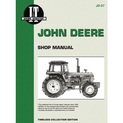 Haynes Publishing Group John Deere Model 4050-4850 Tractor Service Repair Manual (häftad)