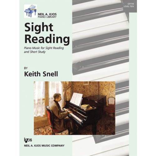 Kjos Music Sight Reading: Piano Music for Sight Reading and Short Study, Level 10 (häftad, eng)