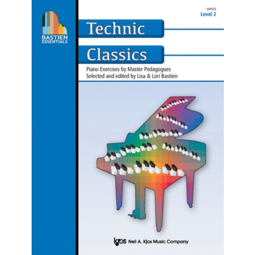 Kjos Music Bastien Essentials: Technic Classics, Level 2 (häftad, eng)