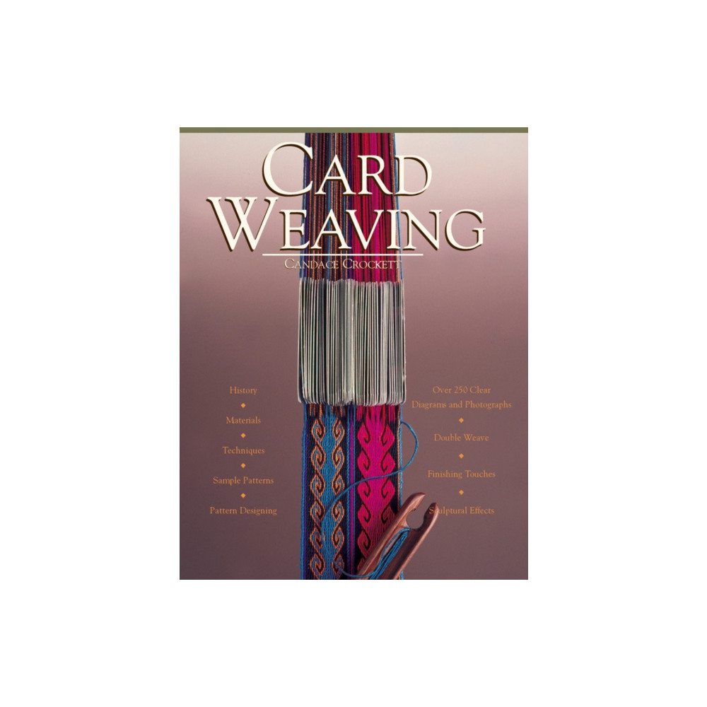 Produktbild för Card Weaving (häftad, eng)