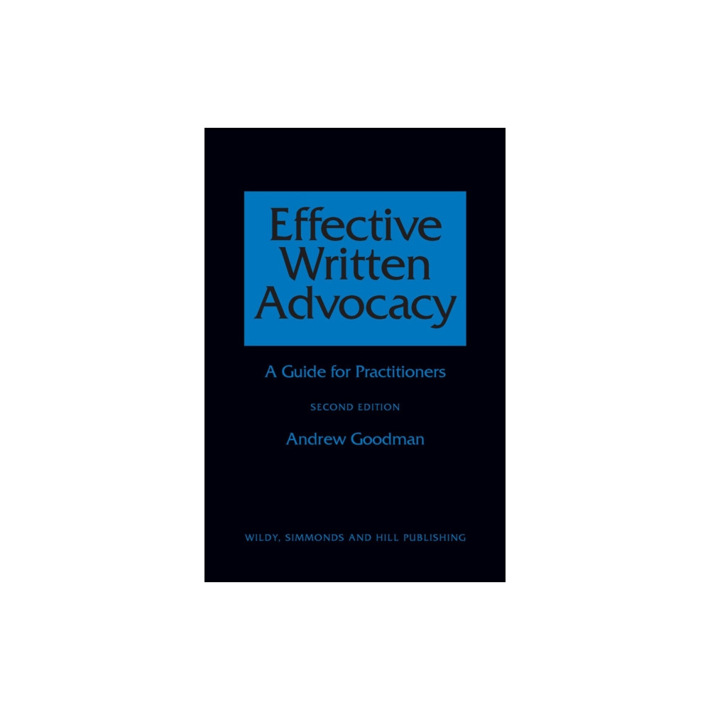 Produktbild för Effective Written Advocacy (häftad, eng)