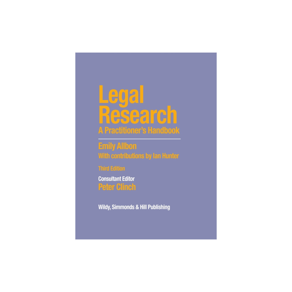 Produktbild för Legal Research: A Practitioner's Handbook (inbunden, eng)