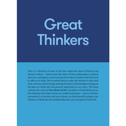 The School of Life Press Great Thinkers (inbunden, eng)