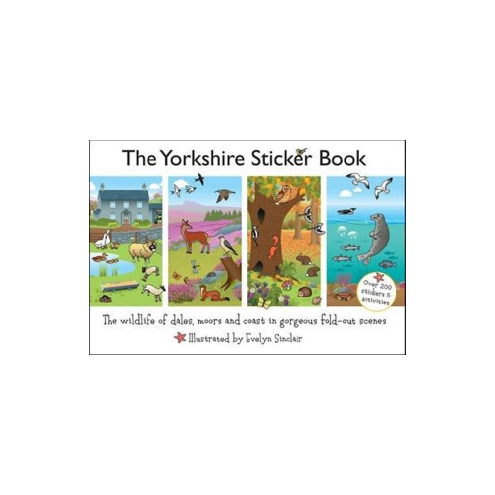 Produktbild för The Yorkshire Sticker Book (häftad, eng)