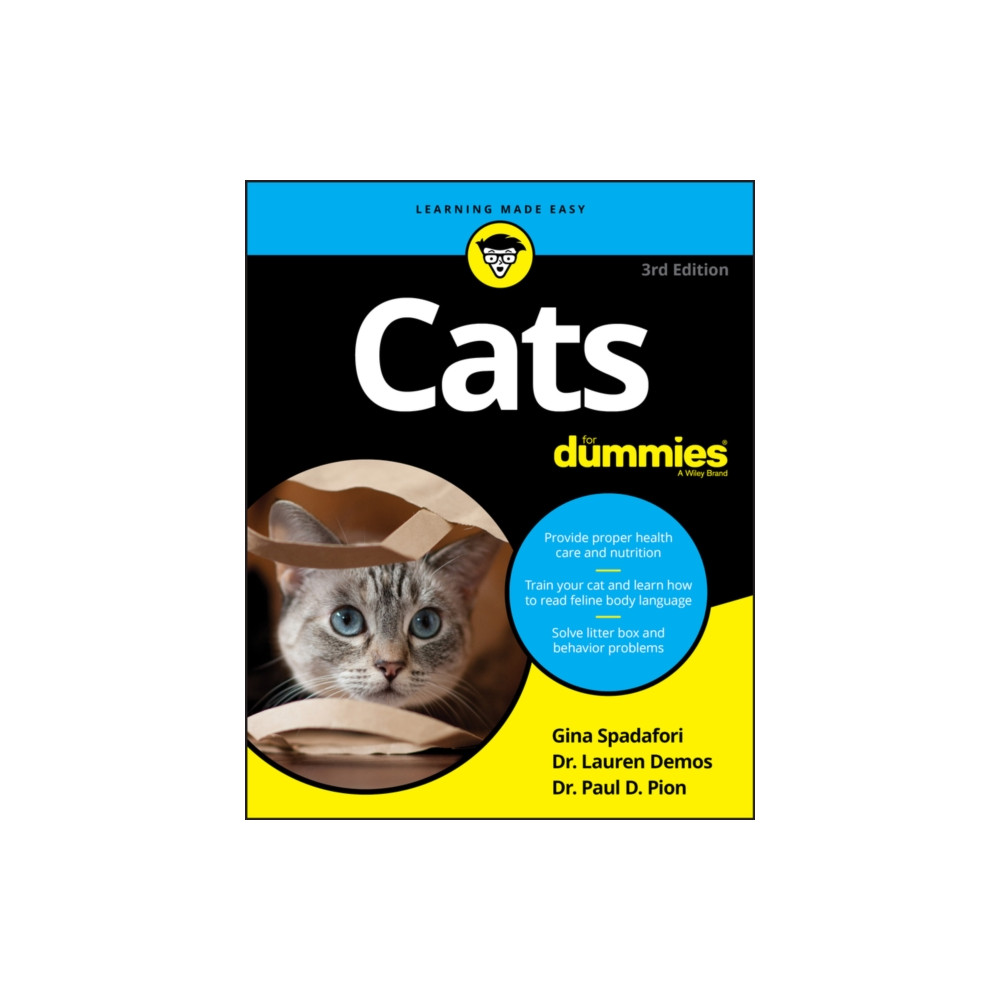 Produktbild för Cats For Dummies (häftad, eng)