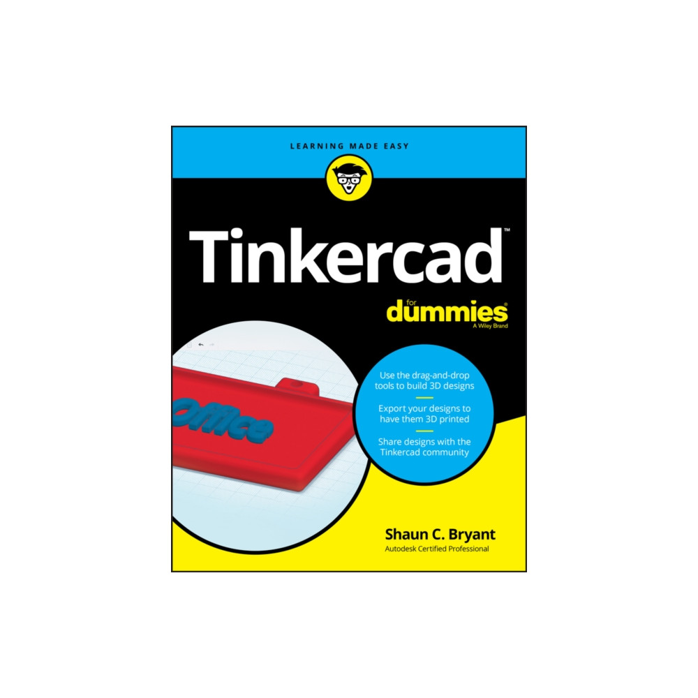 Produktbild för Tinkercad For Dummies (häftad, eng)