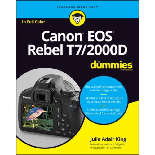 John Wiley & Sons Inc Canon EOS Rebel T7/2000D For Dummies (häftad, eng)