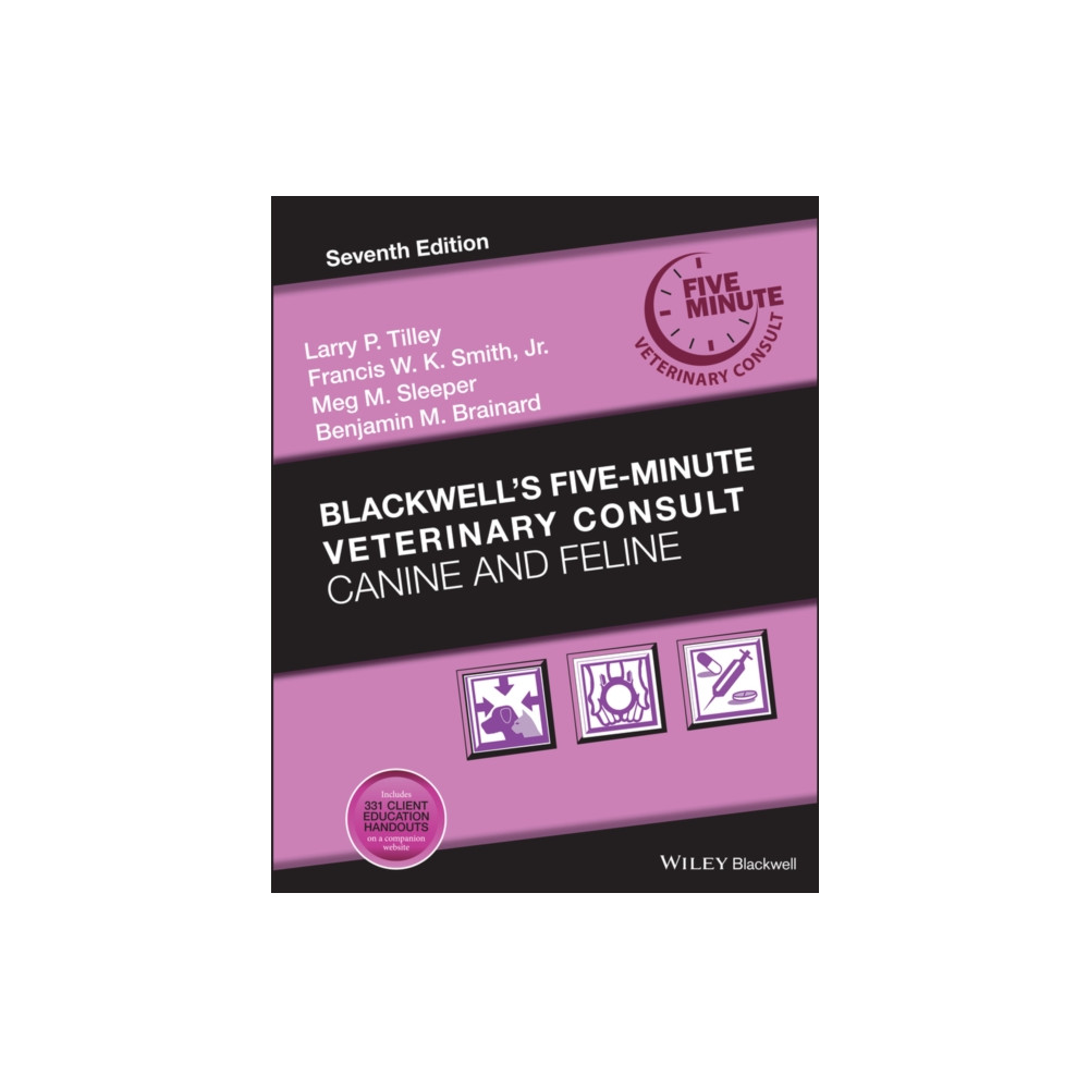Produktbild för Blackwell's Five-Minute Veterinary Consult (inbunden, eng)