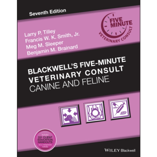 John Wiley And Sons Ltd Blackwell's Five-Minute Veterinary Consult (inbunden, eng)