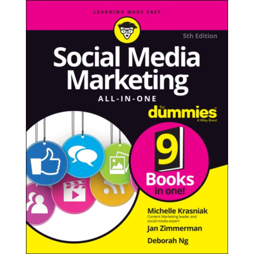 John Wiley & Sons Inc Social Media Marketing All-in-One For Dummies (häftad, eng)