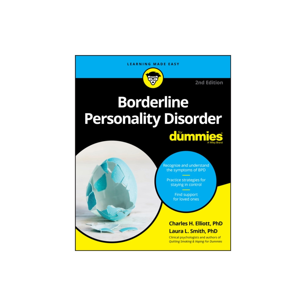 Produktbild för Borderline Personality Disorder For Dummies (häftad, eng)