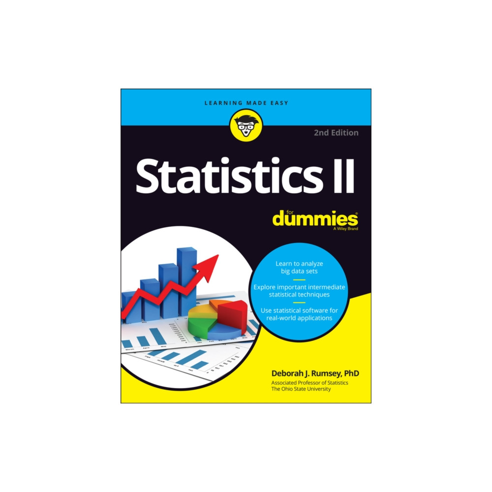 Produktbild för Statistics II For Dummies (häftad, eng)