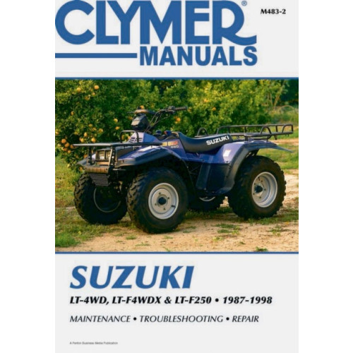 Haynes Publishing Group Suzuki LT-4WD, LT-F4WDX & LT-F250 ATV (1987-1998) Service Repair Manual (häftad)