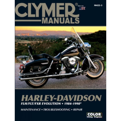 Haynes Publishing Group Harley-Davidson Road King, Electra, Tour Glide, Low Rider Motorcycle (1984-1998) Clymer Repair Manual (häftad, eng)