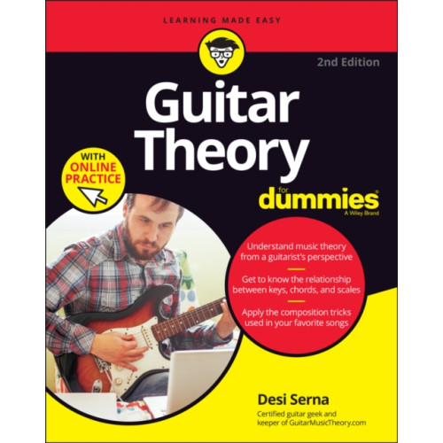 John Wiley & Sons Inc Guitar Theory For Dummies with Online Practice (häftad, eng)