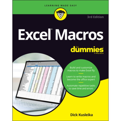 John Wiley & Sons Inc Excel Macros For Dummies (häftad, eng)