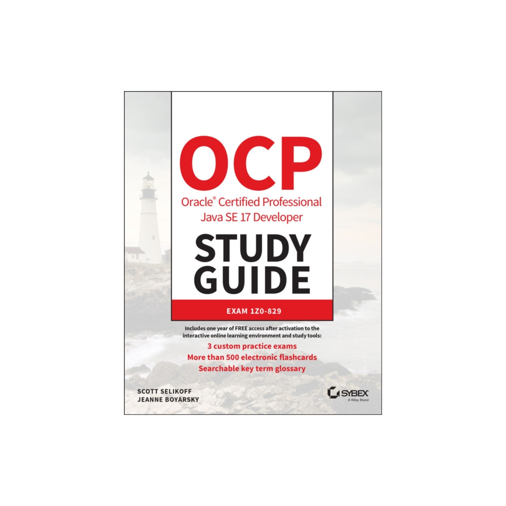Produktbild för OCP Oracle Certified Professional Java SE 17 Developer Study Guide (häftad, eng)