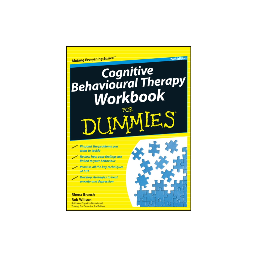 Produktbild för Cognitive Behavioural Therapy Workbook For Dummies (häftad, eng)